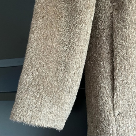 NWT PRESIDENT’S Egg Alpaca Coat- Brown - Picture 9 of 15